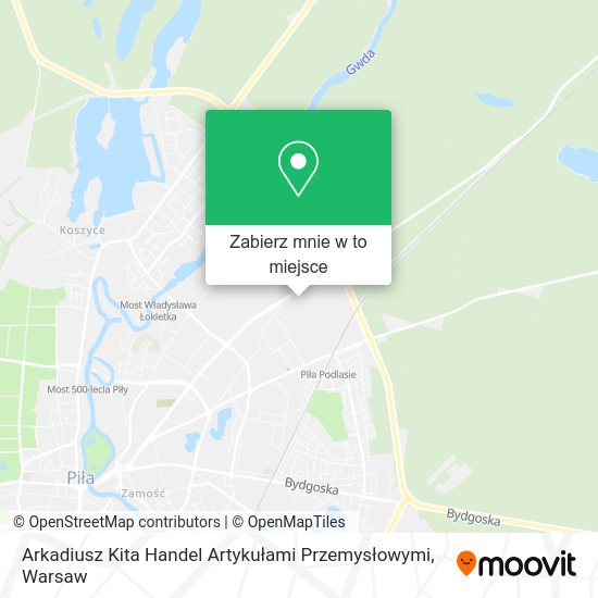 Mapa Arkadiusz Kita Handel Artykułami Przemysłowymi