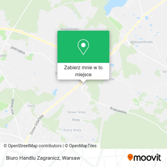 Mapa Biuro Handlu Zagranicz