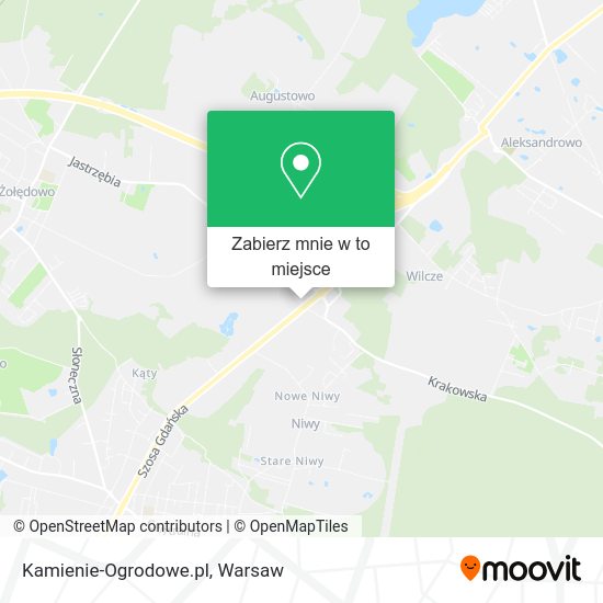 Mapa Kamienie-Ogrodowe.pl