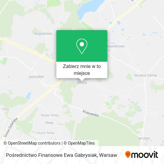 Mapa Pośrednictwo Finansowe Ewa Gabrysiak