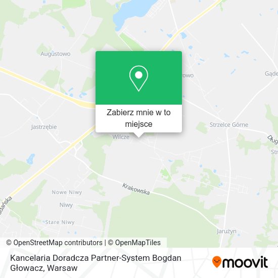 Mapa Kancelaria Doradcza Partner-System Bogdan Głowacz