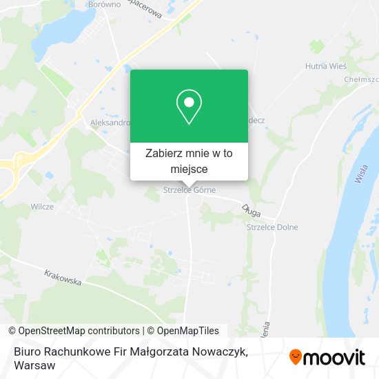 Mapa Biuro Rachunkowe Fir Małgorzata Nowaczyk