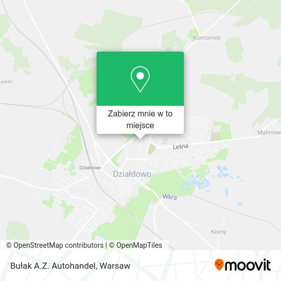 Mapa Bułak A.Z. Autohandel