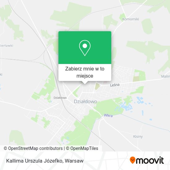 Mapa Kallima Urszula Józefko