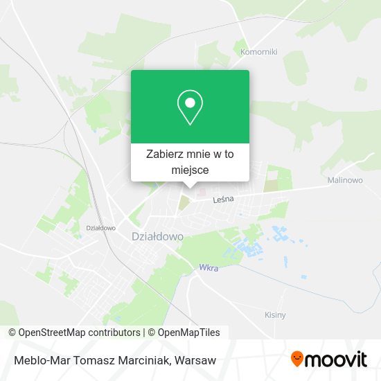 Mapa Meblo-Mar Tomasz Marciniak