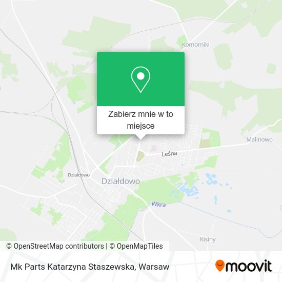 Mapa Mk Parts Katarzyna Staszewska