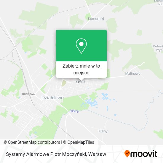 Mapa Systemy Alarmowe Piotr Moczyński