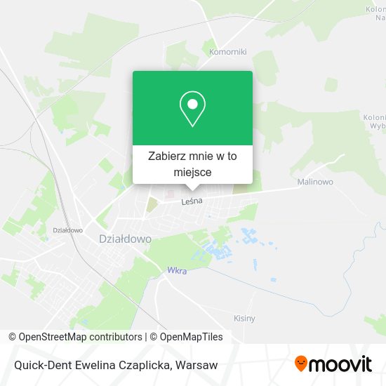 Mapa Quick-Dent Ewelina Czaplicka