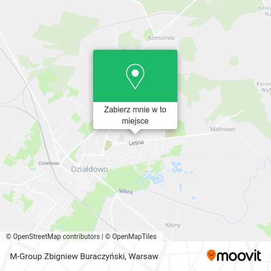 Mapa M-Group Zbigniew Buraczyński