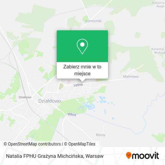 Mapa Natalia FPHU Grażyna Michcińska