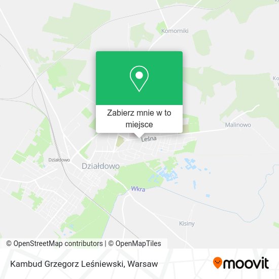 Mapa Kambud Grzegorz Leśniewski