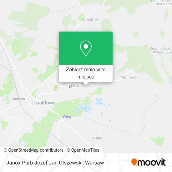 Mapa Janox Purb Józef Jan Olszewski