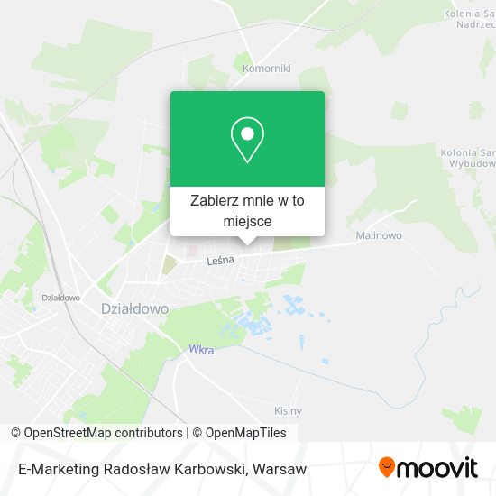 Mapa E-Marketing Radosław Karbowski