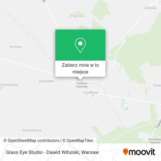 Mapa Glass Eye Studio - Dawid Witulski