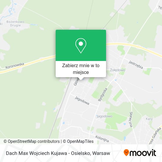 Mapa Dach Max Wojciech Kujawa - Osielsko