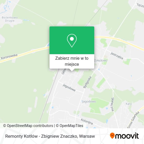 Mapa Remonty Kotłów - Zbigniew Znaczko