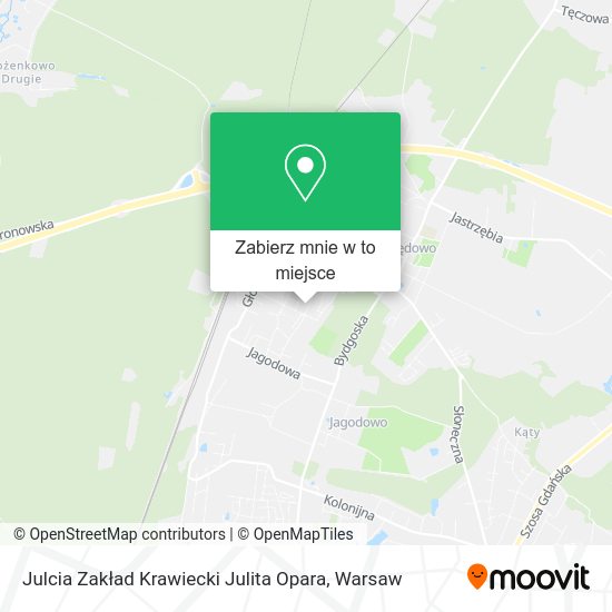 Mapa Julcia Zakład Krawiecki Julita Opara