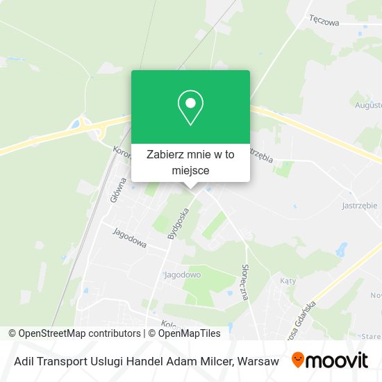 Mapa Adil Transport Uslugi Handel Adam Milcer