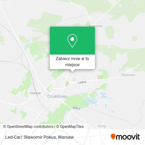 Mapa Led-Car/ Sławomir Pokus