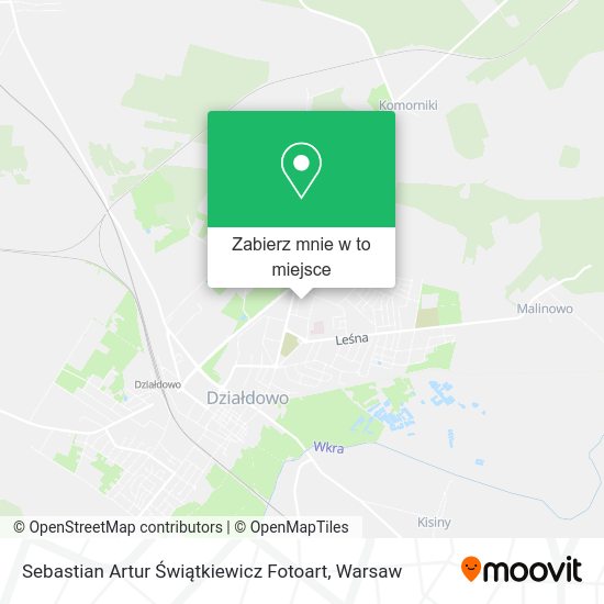 Mapa Sebastian Artur Świątkiewicz Fotoart