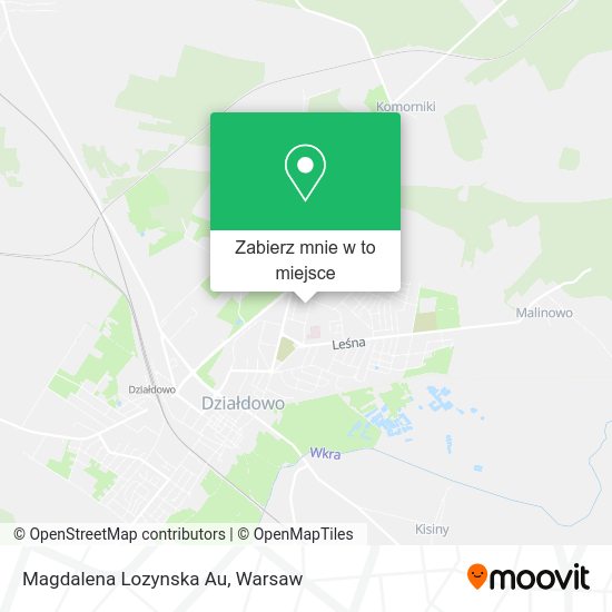 Mapa Magdalena Lozynska Au