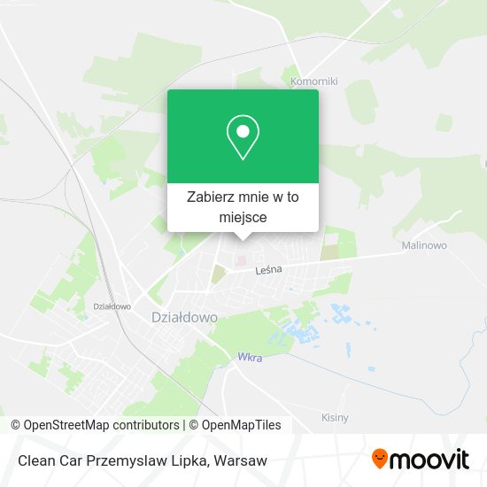 Mapa Clean Car Przemyslaw Lipka