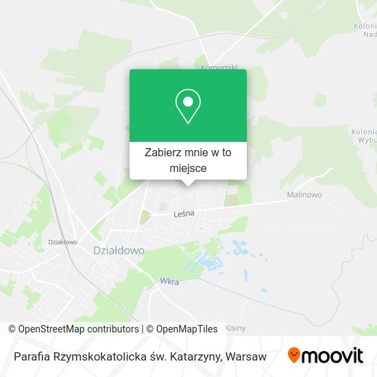 Mapa Parafia Rzymskokatolicka św. Katarzyny