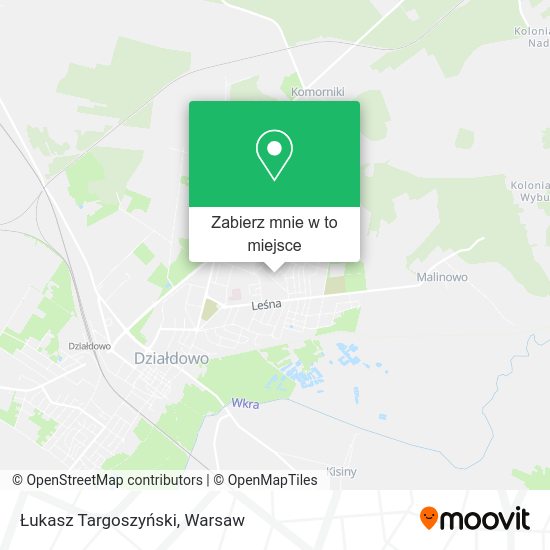 Mapa Łukasz Targoszyński