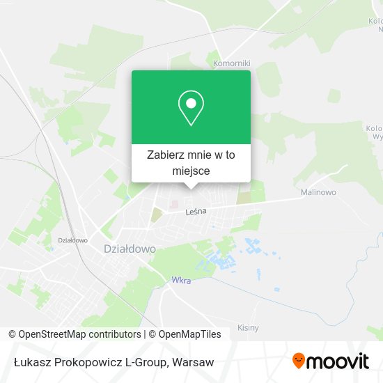 Mapa Łukasz Prokopowicz L-Group