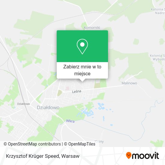 Mapa Krzysztof Krüger Speed