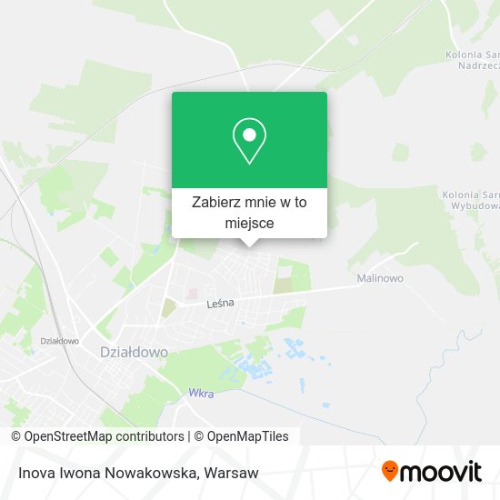 Mapa Inova Iwona Nowakowska