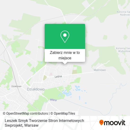 Mapa Leszek Smyk Tworzenie Stron Internetowych Swprojekt