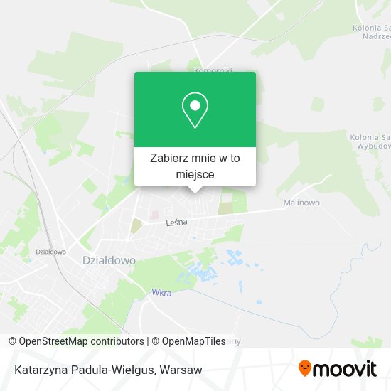 Mapa Katarzyna Padula-Wielgus