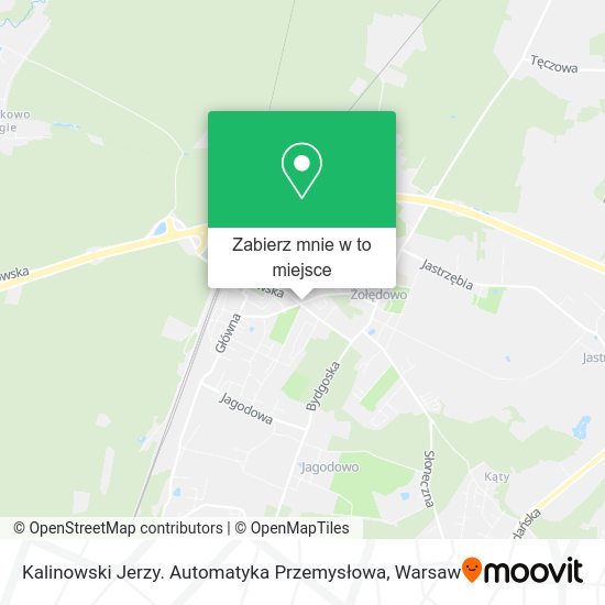 Mapa Kalinowski Jerzy. Automatyka Przemysłowa