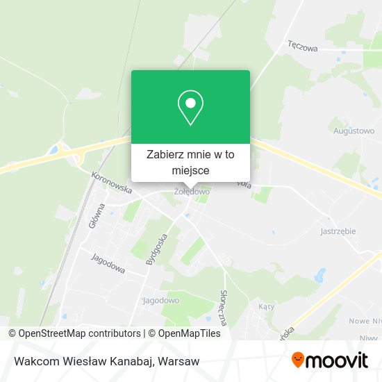 Mapa Wakcom Wiesław Kanabaj