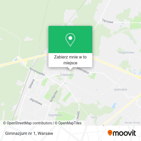 Mapa Gimnazjum nr 1