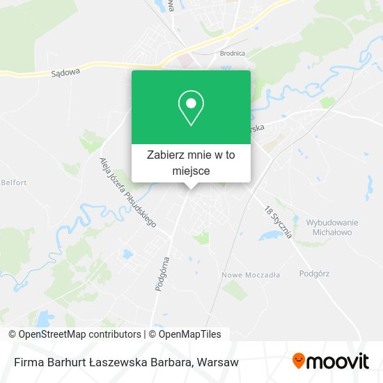 Mapa Firma Barhurt Łaszewska Barbara