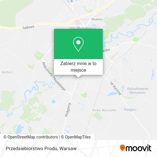 Mapa Przedsiebiorstwo Produ