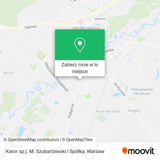 Mapa Karor sp.j. M. Szubartowski i Spółka