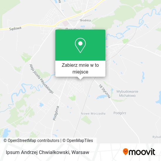 Mapa Ipsum Andrzej Chwiałkowski