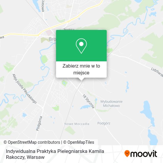 Mapa Indywidualna Praktyka Pielegniarska Kamila Rakoczy