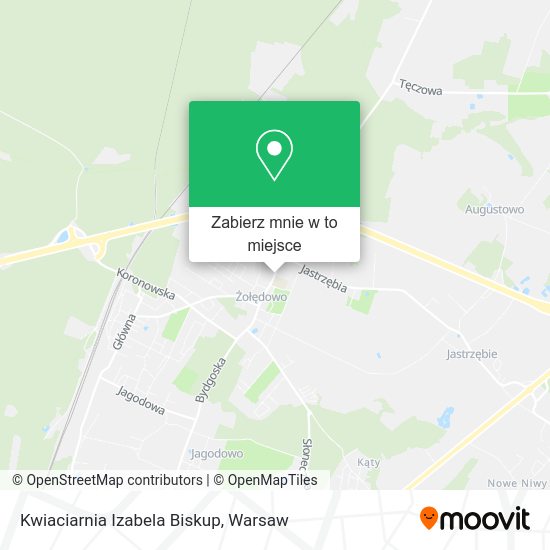 Mapa Kwiaciarnia Izabela Biskup