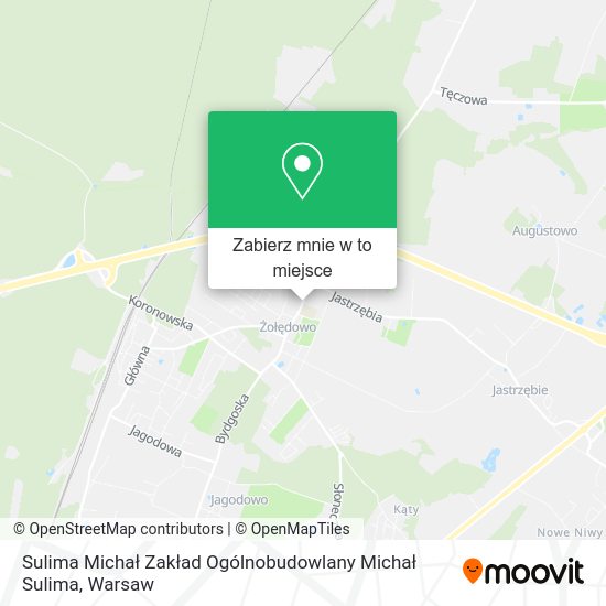 Mapa Sulima Michał Zakład Ogólnobudowlany Michał Sulima