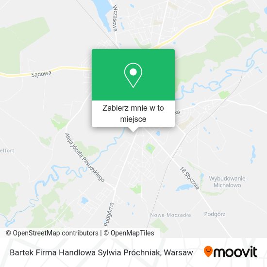 Mapa Bartek Firma Handlowa Sylwia Próchniak