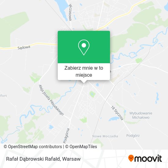 Mapa Rafał Dąbrowski Rafald