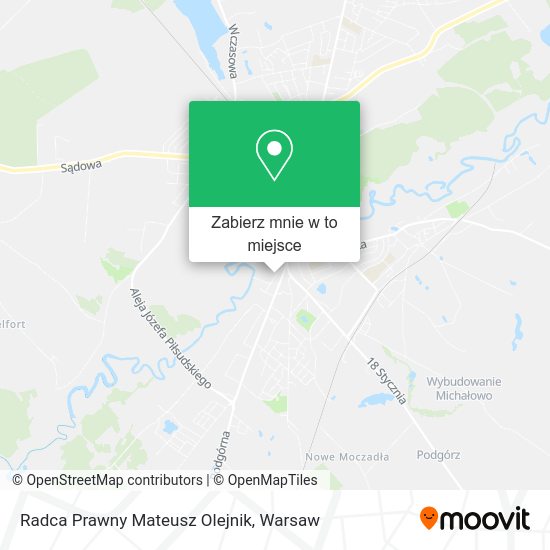 Mapa Radca Prawny Mateusz Olejnik