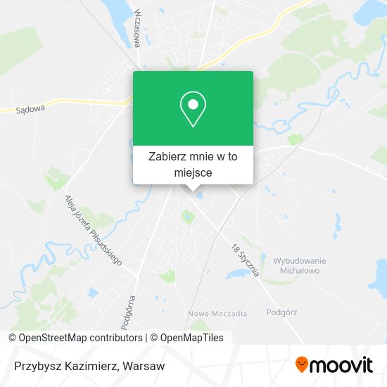 Mapa Przybysz Kazimierz