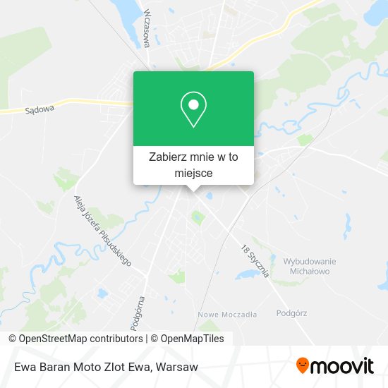 Mapa Ewa Baran Moto Zlot Ewa