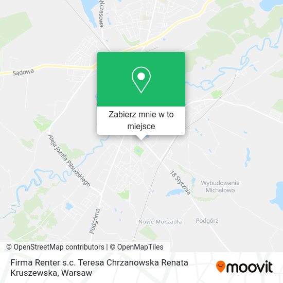 Mapa Firma Renter s.c. Teresa Chrzanowska Renata Kruszewska