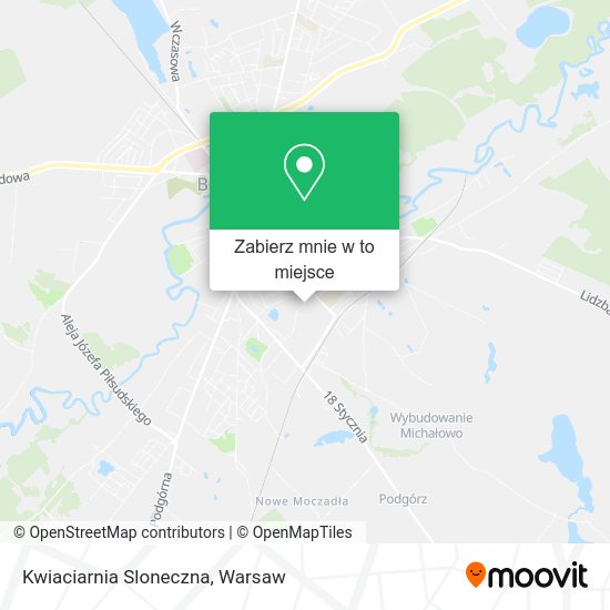 Mapa Kwiaciarnia Sloneczna